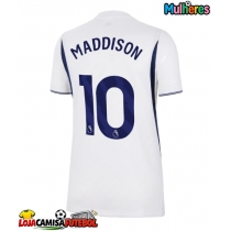 Camisa de Futebol Tottenham Hotspur James Maddison #10 Equipamento Principal Mulheres 2026-27 Manga Curta